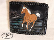 Silhouette Horse Billfold